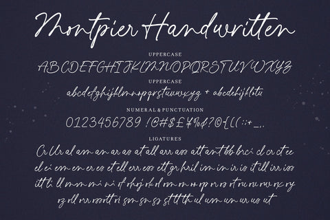 Montpier – Font Duo Font Four Lines Std. 