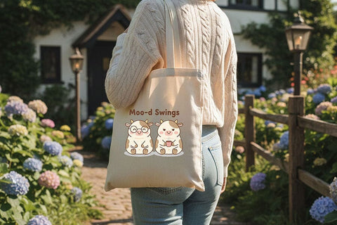 Moo-d Swings Png, Funny Cow Png, Cute Cow Png, Coffee Cow Png, Mood Swings Png, Farm Humor Png, Cow Sublimation Design, Cute Animal Png SVG TiffsCraftyCreations 