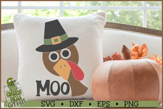 Moo Turkey SVG File SVG Crunchy Pickle 