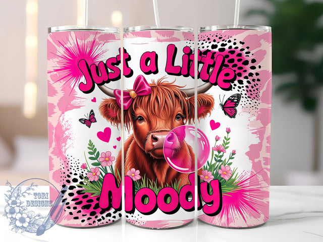 Moody Highland Cow Rustic Farmhouse Tumbler, Rustic Cow Cup, 20Oz Sublimation Wrap, Farmhouse Cow Mug, Country Cow Drinkware, Highland Cattle Tumbler, Western Cow Design Sublimation ToriDesigns 