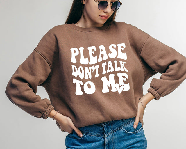Moody - Please Don't Talk To Me Svg, Girl Shirt Svg, Funny Teen Svg, Introvert Svg, Not Today Svg, Funny Mom Svg, Sarcastic Mug Svg SVG DesignDestine 