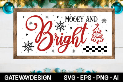 Mooey And Bright svg design SVG designmaster24 