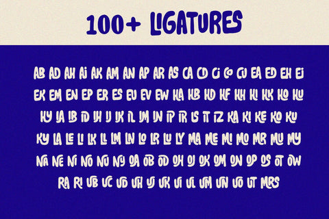 Moomello - Display Font Font Alpaprana Studio 