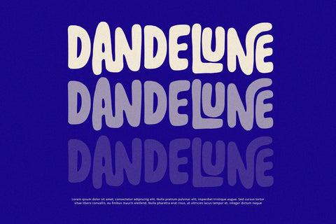 Moomello - Display Font Font Alpaprana Studio 