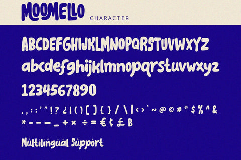Moomello - Display Font Font Alpaprana Studio 
