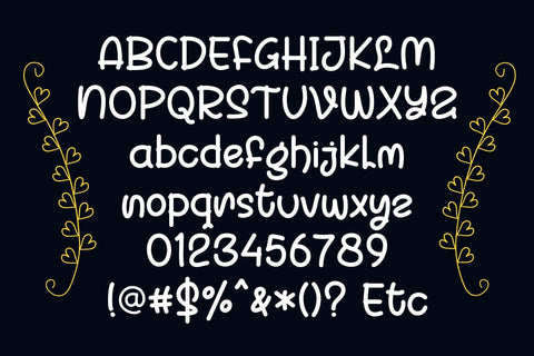 Moon Berry Font Afandi Studio 