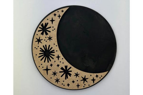 Moon Nursery Sign Laser SVG File SVG Crafting With Brenna 