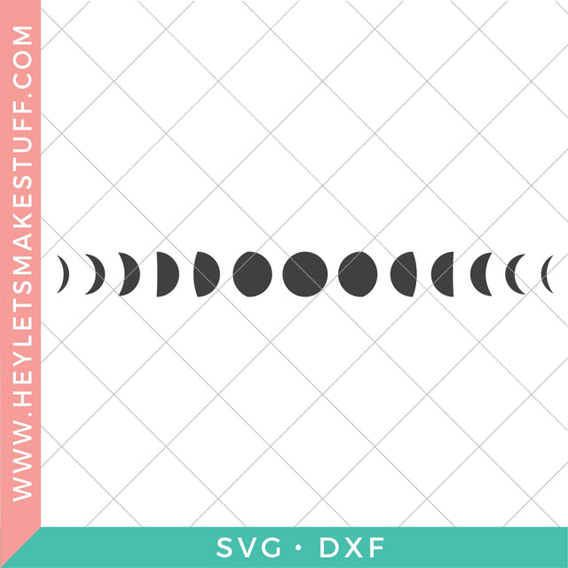 Moon Phases SVG Hey Let's Make Stuff 