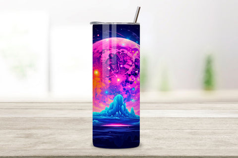 Moon Tumbler Wrap PNG, Moon Tumbler Wrap PNG, Sublimation, Moon Tumbler Wrap PNG, Sublimation PNG Design Sublimation FloridPrintables 