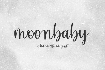 Moonbaby Script Font Beck McCormick 
