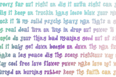 Moongroove Retro Font Font Beck McCormick 
