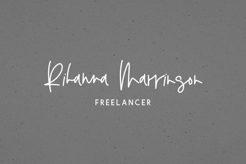 Moonlighter Script Font Beck McCormick 