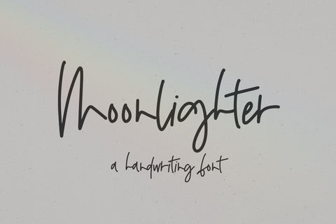 Moonlighter Script Font Beck McCormick 