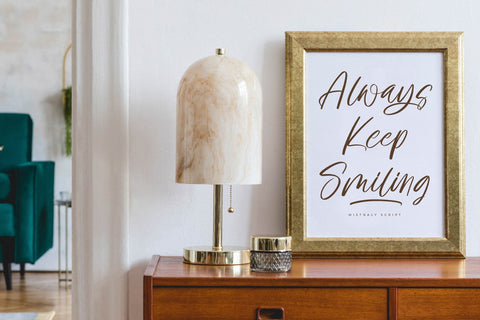 Moostnaly - Modern Handwritten Font Font Letterena Studios 