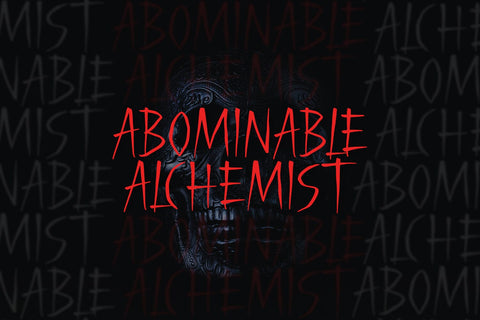 Morbid Night - Display Font Font Alpaprana Studio 