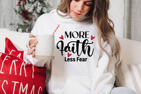 More faith less fear-01 SVG Angelina750 