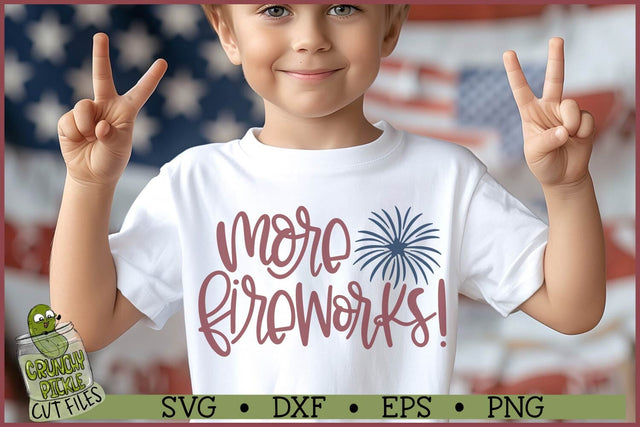More Fireworks SVG File SVG Crunchy Pickle 