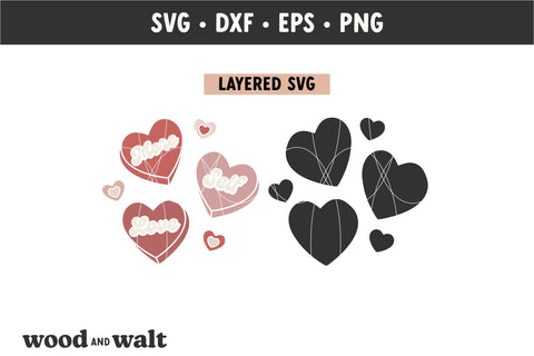 More Self Love SVG | Retro Valentine Cut File SVG Wood And Walt 