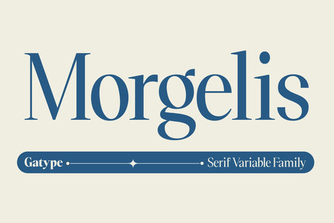 Morgelis Font gatype 