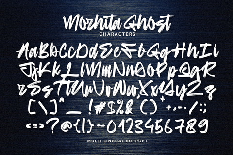Morhita Ghost Font gatype 