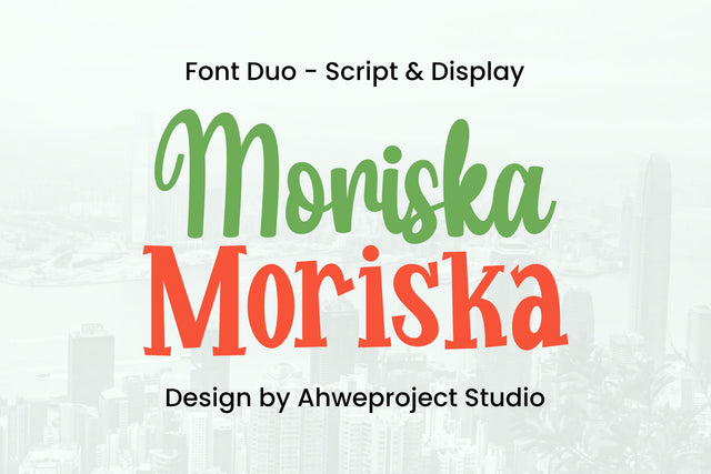 Moriska Font ahweproject 