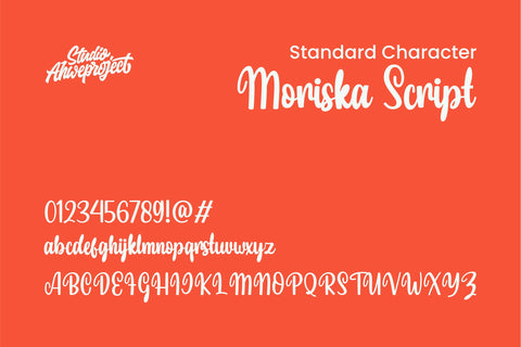 Moriska Font ahweproject 