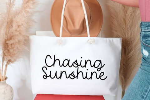 Morning Glow Font Cotton White Studio 