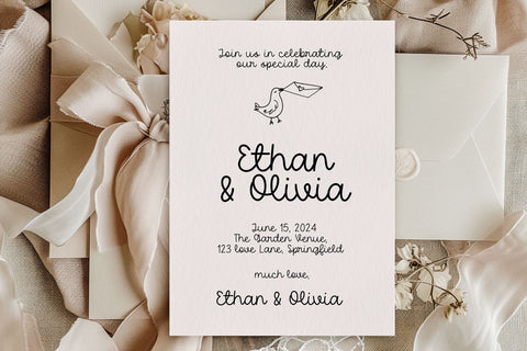 Morning Glow Font Cotton White Studio 