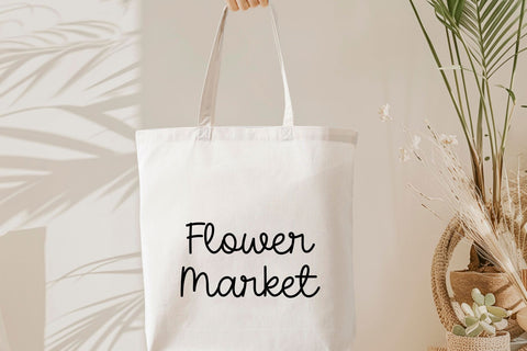 Morning Glow Font Cotton White Studio 