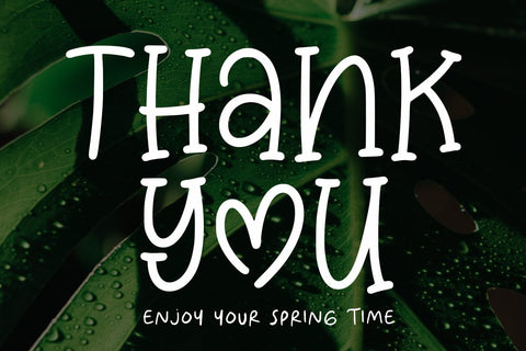 Morning Sunbeam - Handwritten Font Font Alpaprana Studio 