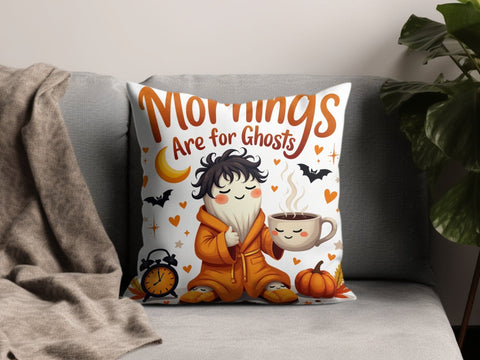 Mornings Are for Ghosts Sublimation PNG File Halloween Sublimation Luvleigh Digitals 