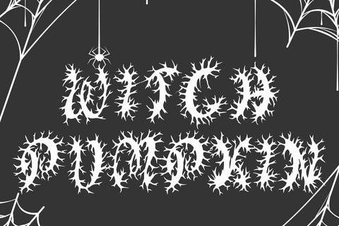 Mortal Demon Font Prasetya Letter 