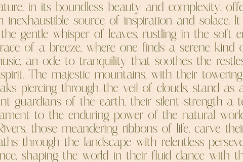 Mosbian - Modern Serif Font Font Letterena Studios 