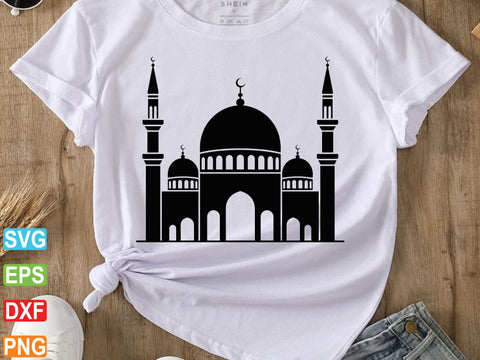 Mosque Svg, Islamic Svg, Ramadan Svg, Mosque Wall Decor SVG artprintfile 