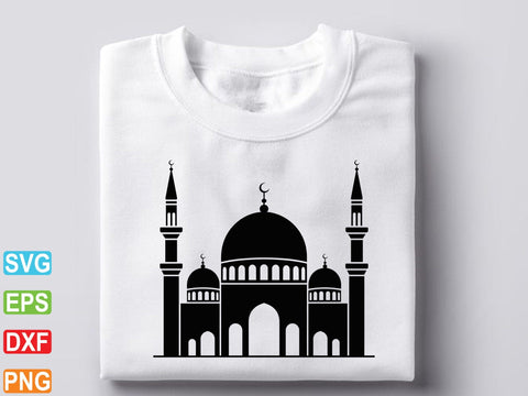 Mosque Svg, Islamic Svg, Ramadan Svg, Mosque Wall Decor SVG artprintfile 