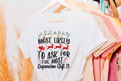Most Likely And Custom Christmas Shirt, Christmas Funny Shirt, Family Shirt, Christmas Custom Shirt, Christmas Funny Tee, Group SVG BB Type Studios 