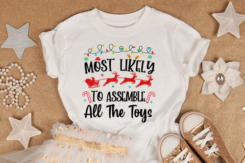 Most Likely And Custom Christmas Shirt, Christmas Funny Shirt, Family Shirt, Christmas Custom Shirt, Christmas Funny Tee, Group SVG BB Type Studios 