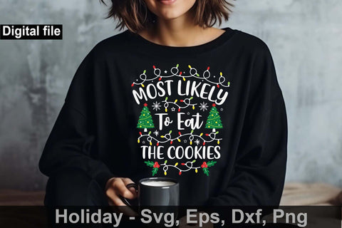 Most likely Christmas bundle2, Christmas svg bundle, Christmas Santa svg, Hello December svg, Merry Christmas svg, svg,Christmas holiday svg SVG Isabella Machell 