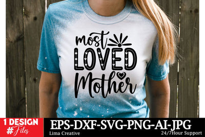 Most Loved Mother SVG Cut File SVG Insomnia Std 