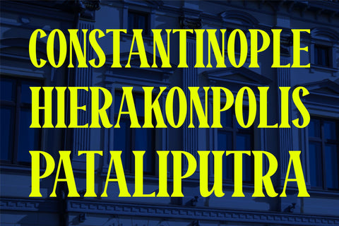 Mosterina Font ahweproject 