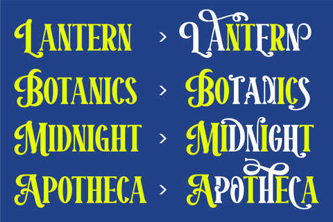 Mosterina Font ahweproject 