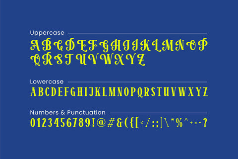 Mosterina Font ahweproject 
