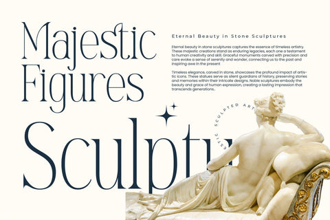 Mostlight - Modern Alternate Serif Font Letterena Studios 