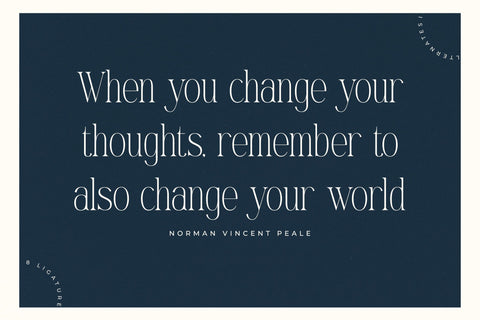 Mostlight - Modern Alternate Serif Font Letterena Studios 