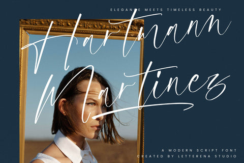 Mostlight Stockholm - Modern Script Font Font Letterena Studios 