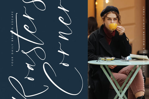 Mostlight Stockholm - Modern Script Font Font Letterena Studios 