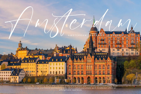 Mostlight Stockholm - Modern Script Font Font Letterena Studios 