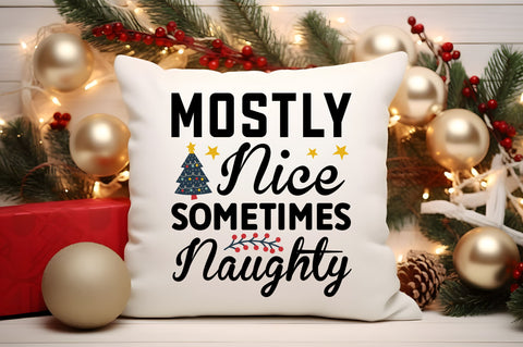 mostly nice sometimes naughty SVG Design SVG Regulrcrative 