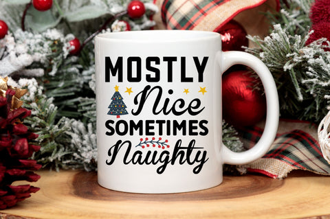 mostly nice sometimes naughty SVG Design SVG Regulrcrative 