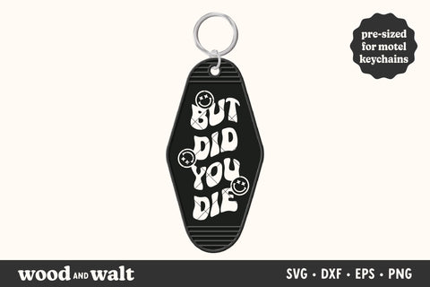 Motel Keychain Vol. 2 SVG Bundle | Retro Keychain Designs SVG Wood And Walt 